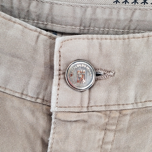 Ermenegildo Zegna Pants Chino Khaki Tan Mens 35x30 Lightweight Straight Leg - Picture 9 of 15